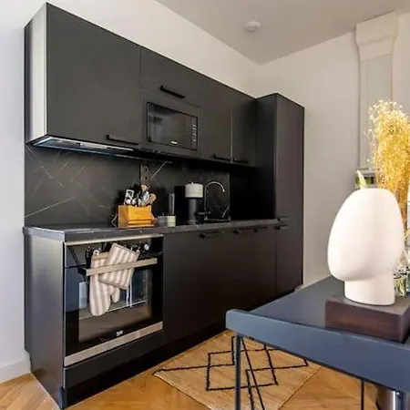 Elegant T2 Renove 4 Pers, Centre Nice, Climatise Exterior photo
