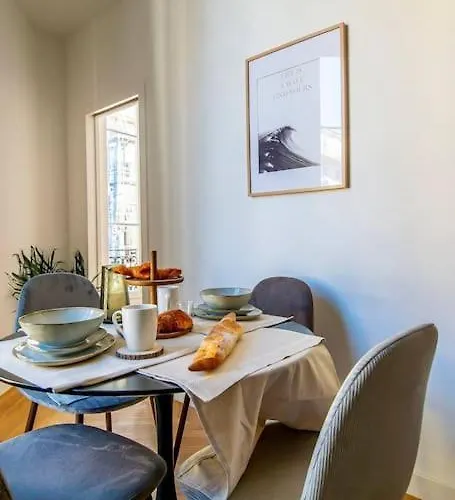 Elegant T2 Renove 4 Pers, Centre Nice, Climatise